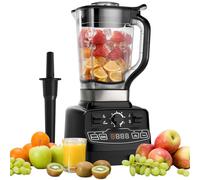 Enfmay Batidora de Vaso 2000W, Profesional Licuadora de 2L sin BPA con 4 Programas, 8 Velocidades, 33000 r/min, Limpieza Automática, Blender Licuadoras para Zumos, Batidos, Verduras, Frutas