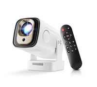 [Enfoque automático/Keystone] Proyector Inteligente con WiFi y Bluetooth 5.4, proyectores nativos Salange 1080p 4K, de Corto Alcance con Aplicaciones integradas, Android 11, Mini proyector