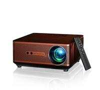 Enfoque automático y Piedra Angular: proyector portátil HD 1080P, WiFi6 Bluetooth 5.2, proyector Inteligente YABER Pro, proyectores de Cine en casa para Dormitorio/Smartphone/TV Stick