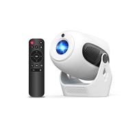 【Enfoque Eléctrico 4K】Mini Proyector Magcubic, Compatible con Android 11, Bluetooth 5.0, WiFi de Doble Banda, Proyector Portátil con Rotación de 180° que Admite Corrección Trapezoidal Horizontal Autom