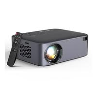 Enfoque eléctrico: proyector nativo 1080P con WiFi y Bluetooth, proyector de soporte 4K con función de zoom, proyector de películas al aire libre para teléfono/portátil/TV Stick/DVD/USB/HDMI