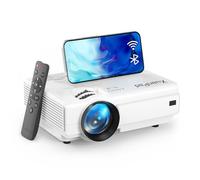 [Enfoque Manual] XuanPad Mini Proyector con WiFi6 Bluetooth, Full HD 1080P, Corrección Trapezoidal Manual, Proyector Smart, Diseño Antipolvo y Enfriamiento