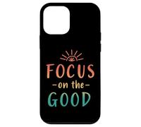 Enfoque Retro en Las Buenas Vibraciones positivas Carcasa para iPhone 12 Mini