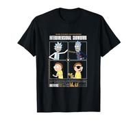 Enfrentamiento interdimensional Multiverso Aventuras RICK & MORTY Camiseta