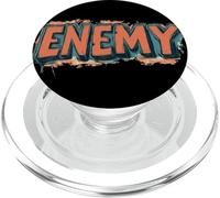 Enfréntate al desafío con esta declaración del enemigo PopSockets PopGrip para MagSafe