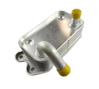 Enfriador Aceite Del Motor Para Volvo C70 S60 S80 V70 XC70 XC90 312019102 31201910 8653372 8677974 9497225 Radiador Motor(Plata)