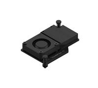 Enfriador Activo para Raspberry Pi 5 Argon THRML Enfriamiento Activo Ventilador PWM Enfriamiento Pasivo Radiador de Aletas de Aluminio - Negro