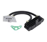 Enfriador de aceite de transmisión, enfriador de aceite de motocicleta, enfriador de transmisión de motor de metal, se enfría rápidamente para motocicletas de viga curva de 50-150