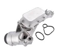 enfriador de aceite de transmision Enfriador de aceite de motor compatible con Chevy Aveo, Cruze, Malibu, Cascada, Encore y Astra 1.6L y 1.8L. Números de pieza: 93186324 y 25199751. Oil Cooler Kit