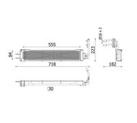 Enfriador de aceite MAHLE CLC 333 000P