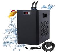 Enfriador de acuario para peceras y sistemas acuáticos, máquina de refrigeración de agua silenciosa para aplicaciones de inmersión fría y baño de hielo
