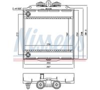 Enfriador de Agua Apto para BMW 5er Touring 7er F11 F01 F02 F03 F04 F07 F10