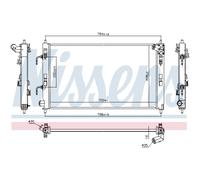 Enfriador de Agua Apto para Mitsubishi Lancer VIII Cy / Z A Cy A Cz A Cx A