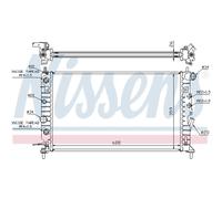 Enfriador de Agua Apto para Opel Vectra B J96 2.5i V6 2.6i I 500 2.5 31