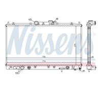 Enfriador de Agua Apto Para para Mitsubishi Galant VI EA 2.5 V6 24V 2.0 2.4