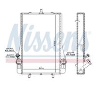 Enfriador de Agua Apto para Porsche 911 996 3.6 Carrera 997 3.8 Turbo 3.4