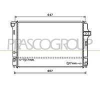 Enfriador de Agua Apto para Toyota Yaris NLP13 NSP13 NCP13 KSP13 1.5 Híbrido
