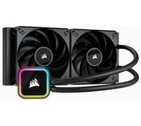 Enfriador de agua CPU iCUE H115i RGB Elite Liquid 280 mm (Negro) - CORSAIR