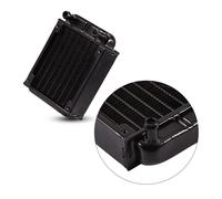 Enfriador de agua de aluminio Radiador/difusor de 80 mm para PC, CPU, ordenador, disipador de calor