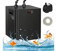 Enfriador de Agua de depósito Ajustable de 160 l/300 l/500 l para inmersión en frío, para Dulce, Salada e hidropónica, 300 l/79 galones