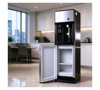 Enfriador De Agua De Pie For Hogar con Alerta De Bajo Nivel De Agua | Dispensador De Agua Fría Y Caliente,3 Niveles De Temperatura,Fuente De Agua Moderno Para Toda La Familia(Mains Fed Unit)