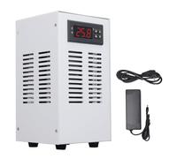 Enfriador de agua electrónico para tanques de acuario de 35 L - de refrigeración de 120 W con caudal de 3 litros por minuto - Nivel de ruido de 30-35 dB - Controlador de