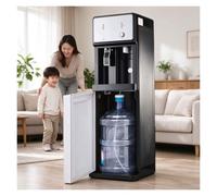 Enfriador De Agua for Hogar, Dispensador De Agua De Carga Inferior | Enfriador De Agua Fría Y Caliente, Se Calienta En 3 Segundos for Hogar/Dormitorio(3 Temperature Settings White)