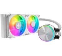 Cooler Master MasterLiquid PL240 Flux White Edition Carcasa del ordenador Kit de refrigeración líquida 12 cm Blanco