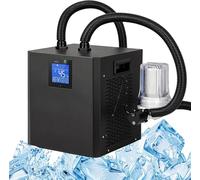Enfriador De Agua Para Baño De Hielo 600W Y 1/3 Hp.Enfriador Para Bañeras De Inmersión Fría Con Bomba,Filtro Externo,Control Remoto,Sistemas De Enfriamiento,Terapia De Frío Y Recuperación Muscular