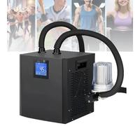 Enfriador de agua para baños de hielo, refrigeración de 600 W con filtro externo y bomba sumergible, pantalla LED para recuperación de agua fría