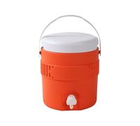 Enfriador de agua para campamento de 3.8 litros - Dispensador de líquido frío y caliente para aventuras al aire libre, deportes, portón trasero, - Jarra portátil compacta para servir bebidas