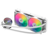 Enfriador de agua para CPU Infinite Liquid 240 ARGB de 120 mm (blanco) - COOLBOX