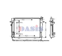 Enfriador de Agua para Kia Sportage Hyundai Tucson Cada Km 2.0 Crdi 4WD Jm