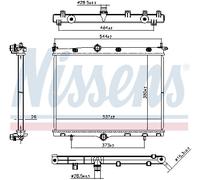 Enfriador de Agua para Opel Corsa F Corsa-E Moca Peugeot 208 II 1.2