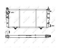 Enfriador De Agua Para Peugeot 205 II 20A/C 1.4 1.9 GTI 1.6 Automático 1.7