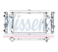 Enfriador de Agua para Renault Espace IV De L'Laguna II Grandtour JK0/1 KG0/