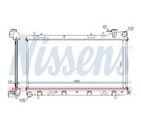 Enfriador De Agua para Subaru Forester Impreza Familiar SF GF GC GFC