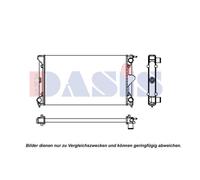 Enfriador de Agua para VW Golf I Polo 17 1.1 1.3 86C 80 32B 1.6 53 1.5 1.8