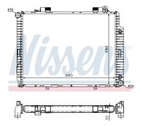 Enfriador De Agua Radiador apto para Mercedes Clase E W210