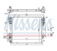 Enfriador de Agua Radiador para JAGUAR S-TYPE XJ X200 X350 X358 J05 CC9