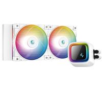 Enfriador de agua todo en uno LS520 240 mm (blanco) - DEEPCOOL