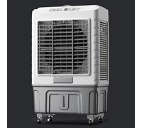 Enfriador de Aire Acondicionado portátil con 3 Modos, 3 velocidades, Tanque de Agua Doble de 55 L, evaporativo silencioso, oscilación automática de 120°, 4 Cajas de Hielo para Uso en Interiores y