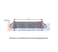 Enfriador De Aire De Carga Ladeluftkühler Para Volvo V50 MW C70 II Cabriolet 544