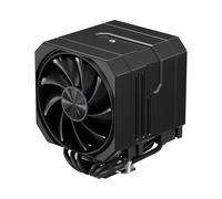 Enfriador de aire de CPU con tubos de calor de 6 x 6 mm, ventilador doble 120 mm CPU enfriador 1600rmp, enfriador de CPU AMD AM5/AM4/AM3, enfriador de aire de CPU 6.22 pulgadas de altura compatible
