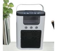 Enfriador de aire de escritorio, aire acondicionado portátil | Aire acondicionado de escritorio pequeño ventilador de refrigeración,Máquina de mesa plug-in Humidificador de 3 velocidades para
