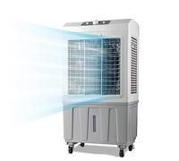 Enfriador de Aire evaporativo 3 en 1, enfriadores de pantano portátiles de 3 velocidades, Enfriador evaporativo, Tanque de Agua de 40 litros, oscilación de 120 °, Control de Perilla, Ventilador de
