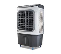 Enfriador de aire evaporativo, acondicionadores de enfriador de pantano de 6500 CFM con tanque grande, aire acondicionado para exteriores con bolsas de hielo, enfriador evaporativo portátil 4 en 1 con