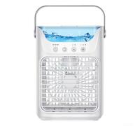 Enfriador de Aire Evaporativo USB Sin Tubo Enfriador de Aire | Tanque 700ml, 3 velocidades ajustables, silencioso, para ideal escritorio y dormitorio, sin tubo exterior
