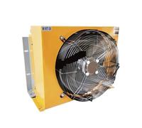Enfriador de aire hidráulico AH1012T/AH0608T-60L, radiador de aceite de aluminio con placa y aletas, 100 l/min y 60 l/min Gran área de disipación de calor(AH0608T 60L,12V)