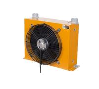 Enfriador de aire hidráulico vertical AH1012T-CA Intercambiador de calor de radiador de aceite refrigerado por aire for maquinaria(24V)
